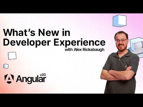 What's New in Developer Experience in Angular v20? Find out from our very own Alex Rickabaugh from the Angular Team 🚀

https://www.youtube.com/watch?v=Nl-si...