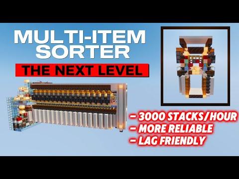 Here's another cool multi-item sorter.  Regrosso has been sharing the development of this thing with me for months.  He's put a lot of time and effort into it, and it's definitely been worth it.  Go check out ‪@nader_909‬'s video showcase!