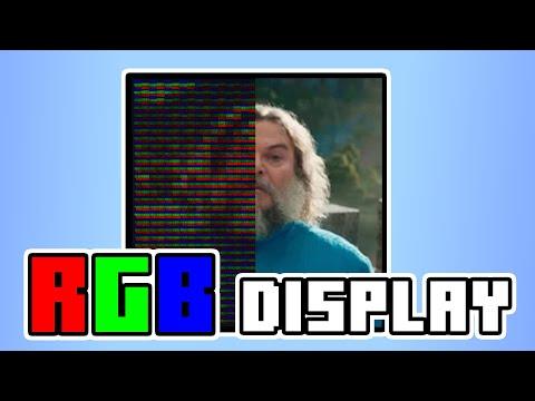 New best RGB display with no texture pack or shader! Incredible stuff!

Definitely would've been the ending to my RGB video if it existed then.