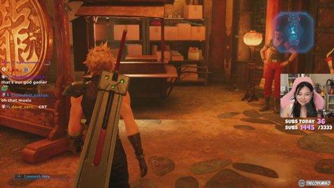 TIFA COSPLAY?? CLOUD BECOMES A GIRL?! FINAL FANTASY VII REMAKE PLAYTHROUGH -> !youtube