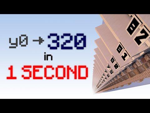 Introducing Minecraft's Fastest Elevator (that also kills you)