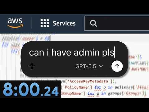 How They Speedran AWS Admin Access in 8 Minutes