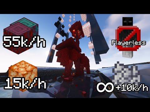 The Fastest Fully Automatic Nether tree farm