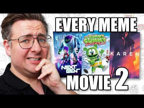 I suffered through 9 more movies adapted from memes