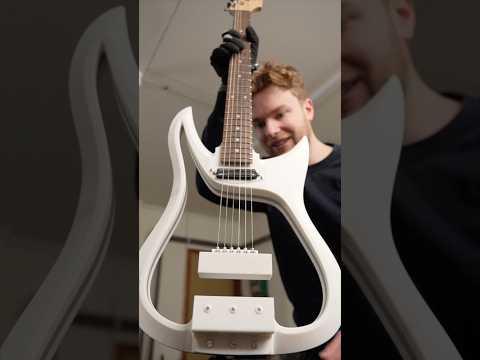 Magnetically hovering guitar strings sounds unreal!