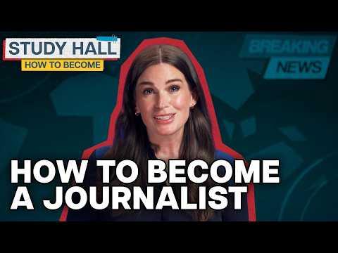 Journalists are invaluable to society, but how do you gain the research and reporting skills needed to break news and combat misinformation? Our friends at Study Hall break down the degrees, certifications, and experience needed to become a journalist, veterinarian, personal trainer, graphic designer, and more in their “How to Become” series!
Check out the full playlist here: https://www.youtube.com/playlist?list...